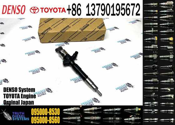 Fuel Injector 23670-39276 23670-30100 23670-0L070 23670-30100 095000-8530 for Toyota Hilux Pick-up 2.5L 2KD-FTV 4WD D4D Euro 3
