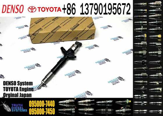 Good Price 095000-6710 095000-7010 095000-7011 095000-7440 23670-30120 FUEL INJECTOR for TOYOTA 1KD INJECTOR NOZZLE EURO 4 DYNA