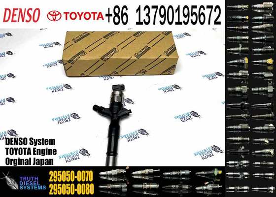 Good Price New Common Diesel Rail Fuel Injector 295050-0070 23670-30380 for Toyota 1KD-FTV 2KD - FTV Engine