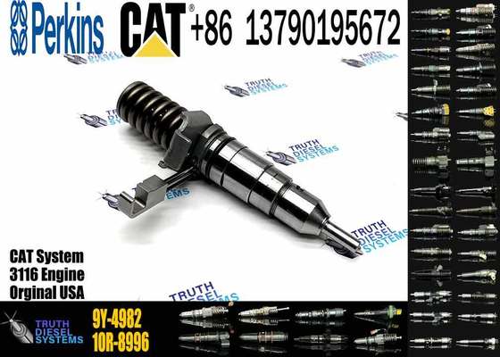 Excavator Accessories Fuel Injector 0R8682 0R8467 9Y-4982 1278220 0R0471 1014561 for Caterpillar 3116 Diesel Engine Spare Parts Construction Machinery