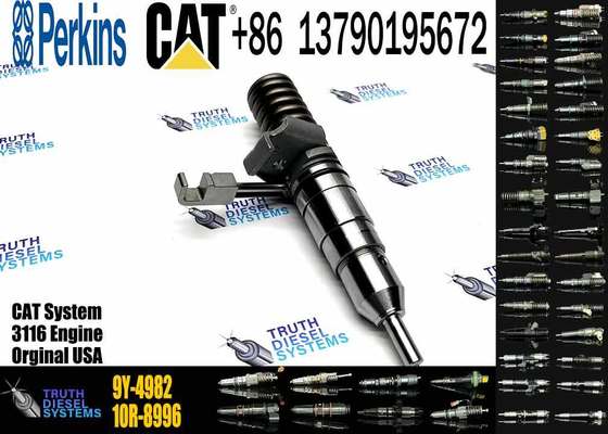 Excavator Accessories Fuel Injector 0R8682 0R8467 9Y-4982 1278220 0R0471 1014561 for Caterpillar 3116 Diesel Engine Spare Parts Construction Machinery