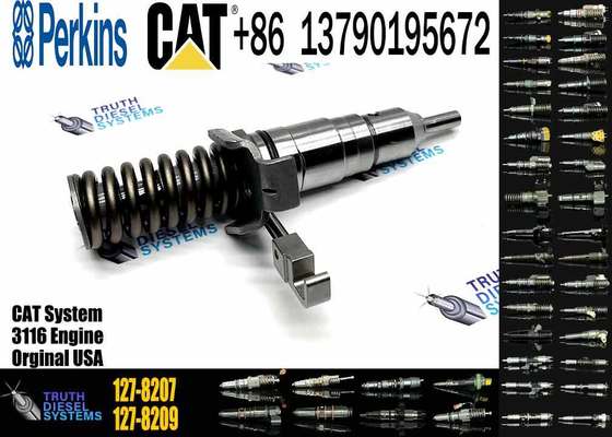 127-8209 0R-8483 127-8207 0R-8475 101-8673 0R-4374 Fuel Injector 1278209 for Cat Excavator 200B 320B 3116 3114 Parts