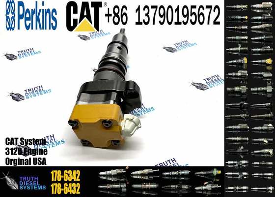 High Quality Excavator Parts Diesel Fuel Injector 178-6342 10R-1257 for Cat Caterpillar Engine 3126 3126B 3126E