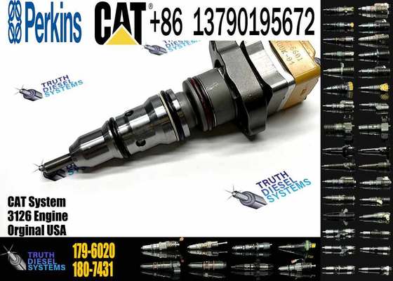 Diesel Fuel Injector for 3216 Excavator 3126E 3126B Common Rail Injector 178-6432 10R-9348 188-1320 10R-9237 179-6020