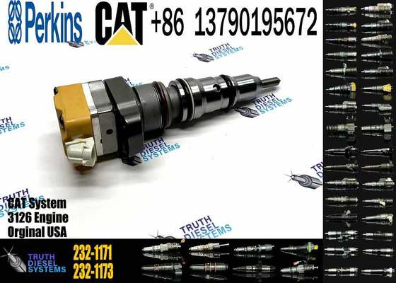Diesel Engine Fuel Injector 232-1171 2321171 for CAT 3126 Series Excavator Engine