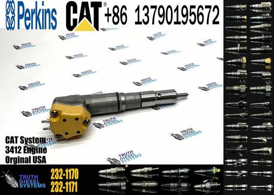 Engine Parts 20R0758 Common Rail 2C-0273 diesel Fuel Injector 2C0273 20R-0758 232-1170 for Caterpillar 3412E Engine Part