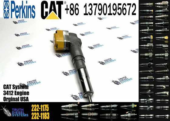 Fuel Injector 174-7526 232-1183 232-1171 232-1175 20R0758 232-1173 232-1168 174-7528 for 3412E 3408E Engine