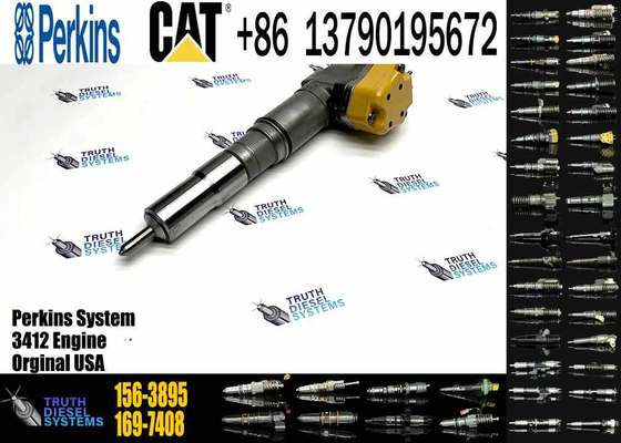 156-3895 Diesel Engine Parts Fuel Injector 1563895 for CAT 3412 Series Engine