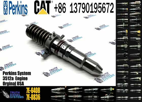 New Diesel Fuel Injector 7E-6408 7E6408 Common Rail Injector for CAT 3508 3512 3516 Engine