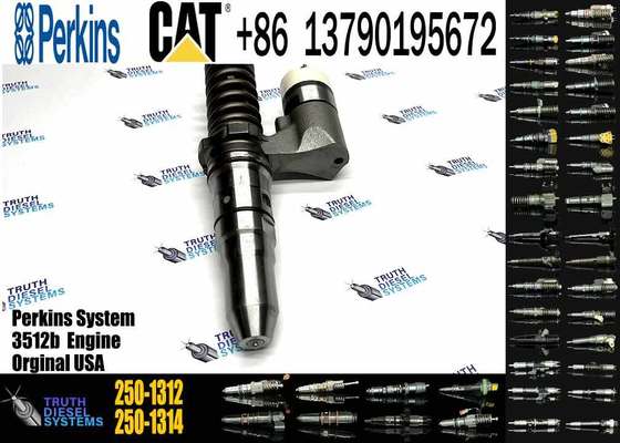 Fuel Injector 250-1312 2501312 Diesel Engine Fuel Injector 10R-1275 10R1275 for CAT 793C 793D 3512B