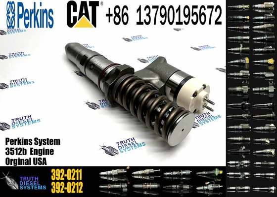 Engineering Equipment 392-0211 3920211 1PCS Fuel Injector for 3508B 3512B 3516B Engine 5230B 5130B Excavator