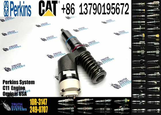 Fuel Injector 249-0712 221-9915 10R-3147 for Caterpillar CAT C11 C12 C13 Engine Fuel Injector 2490712 2219915 10R3147