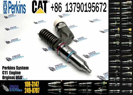 Fuel Injector 249-0712 221-9915 10R-3147 for Caterpillar CAT C11 C12 C13 Engine Fuel Injector 2490712 2219915 10R3147