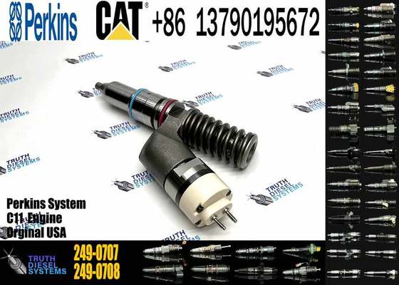 Factory High Quality Fuel Injector for Cat C11 C13 Engine Fuel Injector 249-0712 2490712 Injector 10R-1305 249-0708 249-0707