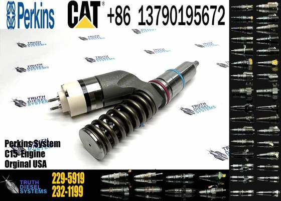 Fuel Injector 229-5919 2295919 for Caterpillar C15 3406E Engine Fuel Injector Machinery Engine Parts