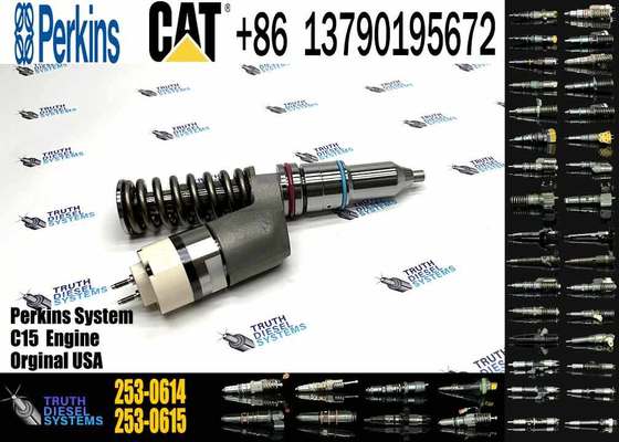 New Common Rail Fuel Injector 10R-8502 211-3025 253-0614 289-0753 for C15 Diesel Engine