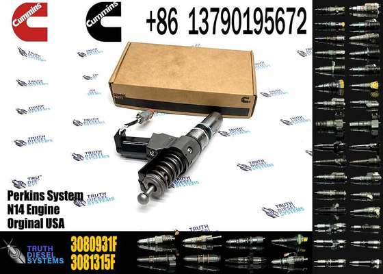 New Stainless Steel Fuel Injector for N14 Diesel Engine (3080931F 3087558F 4307795 6087807)