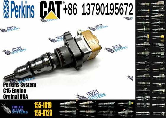 Excavator Spare Parts 222-5966 191-3005 155-1819 Diesel Fuel Injector 2225966 1913005 1551819 for CAT Excavator 3126B Engine