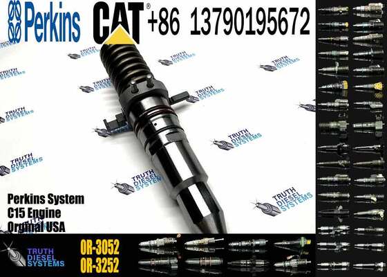 High Quality 0R-3052 0R3052 4P-9076 4P9076 Diesel Fuel Injector for CAT 3512 3516 3508 Excavator Parts