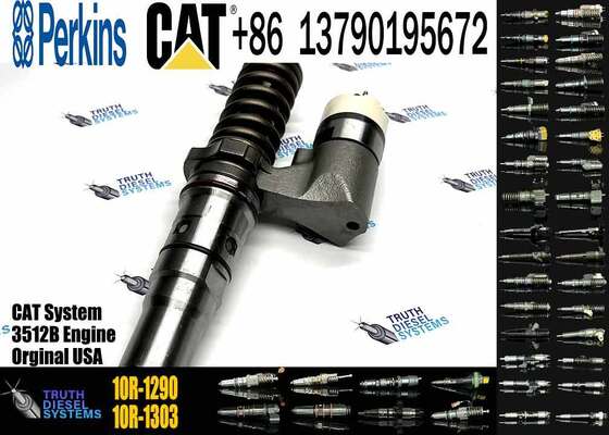 Diesel Fuel Injector 250-1314 2501314 10R-1290 10R1290 Injection Valves for Caterpillar 3508B 3512B 3516B