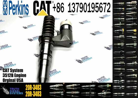 Factory Price Diesel Fuel Injector 375-4106 20R-3483 3754106 for Cater-pi11ar Engine 3512C 3516C