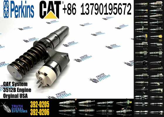 3500B Series 392-0205 20R-1269 AAECT03094 Diesel Fuel Injector Assy 3920205 20R1269 Injector GP for CAT 3508 3512 3516 Engine
