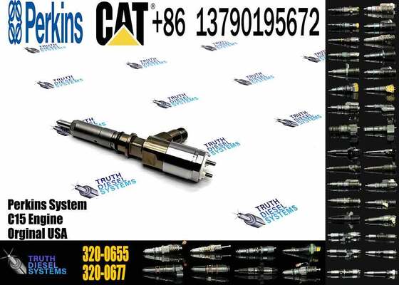 Diesel Common Rail Fuel Injector 320-0655 10R-7674 10R7674 3200655 2645A751 for Caterpillar C6.6 Excavator 320d