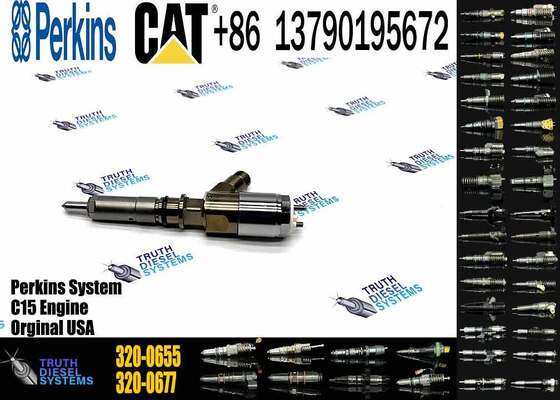 Diesel Common Rail Fuel Injector 320-0655 10R-7674 10R7674 3200655 2645A751 for Caterpillar C6.6 Excavator 320d