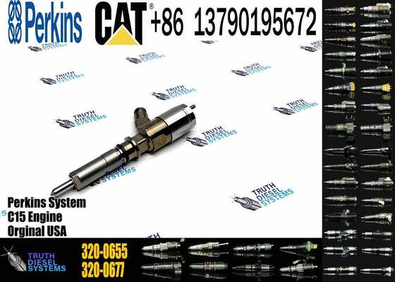 Diesel Common Rail Fuel Injector 320-0655 10R-7674 10R7674 3200655 2645A751 for Caterpillar C6.6 Excavator 320d