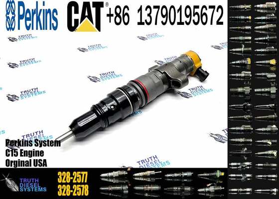 Diesel Injector 328-2580 Common Rail Injector 328-2580 293-4074 328-2577 for CAT C9 330D 340D 336D Excavator