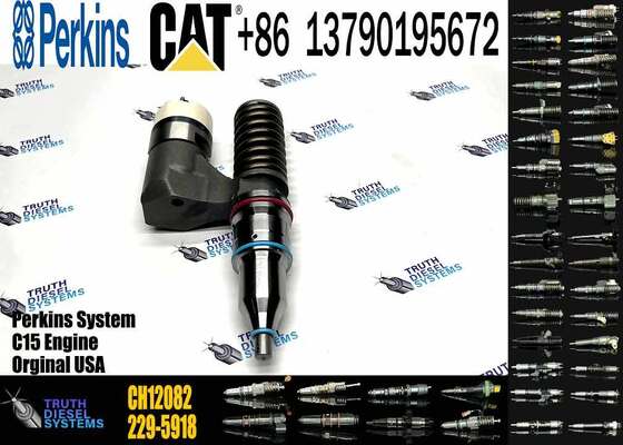 China New High Quality CH12082 229-5919 Diesel Fuel Injector for Truck Engine for with 2206A and 2206C Engines