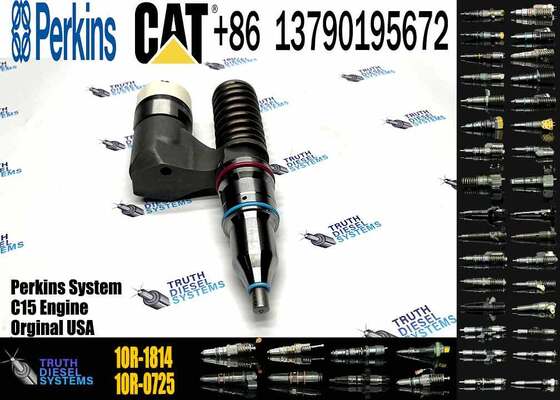 Excavator Parts Diesel C12 Engine Injector 208-9160 0R-9595 1OR-1814 OR-4987 161-1785 New Stainless Steel Injector for Excavator