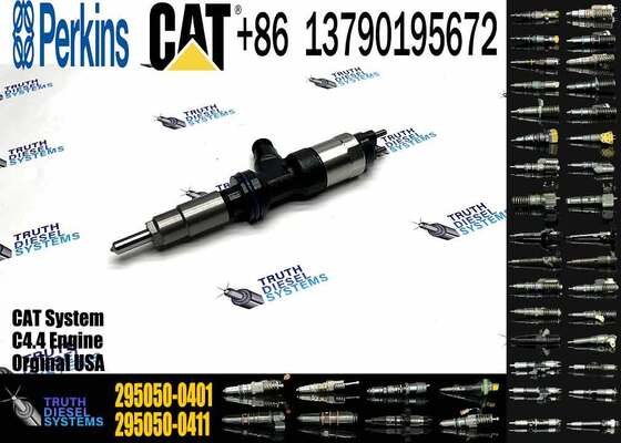 New 1 Pc Fuel Injector T409982 370-7282 295050-0400 295050-0401 20R-2478 20R2478 for Diesel Engine C6.6 C7.1