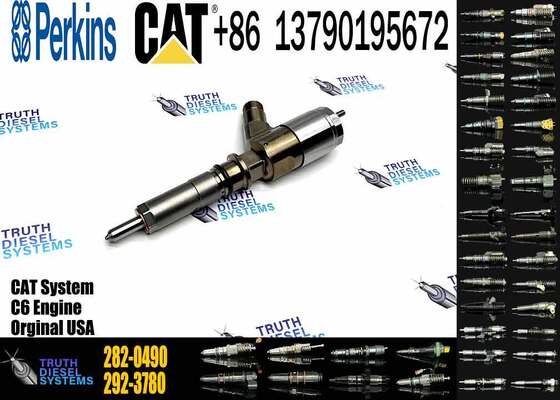 New Diesel Fuel Injectors 282-0490 2645A709 382-0480 306-9380 2645A734 320-0680 for Caterpillar C6.6 Excavator Truck Engine