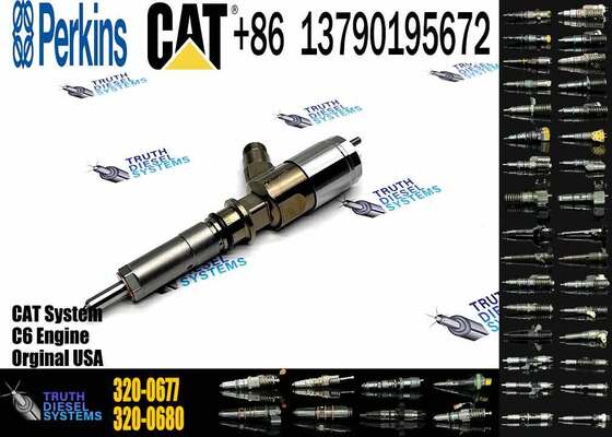 New 326-4700 Diesel Fuel Injector Carter C6.4/4.2/6.6 Excavator Engine (Models 326-4700/320-0677/326-4740) OE 16010-5R1-315 CN