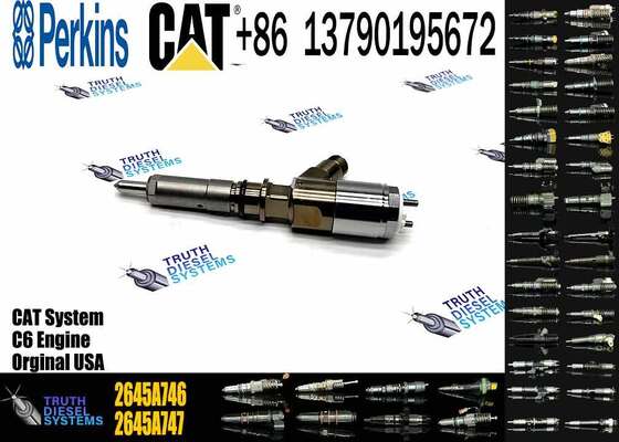 In Stock E320D Excavator Parts Diesel Fuel Injector 2645A746 320-0677 3200677 for C6.6 Engine