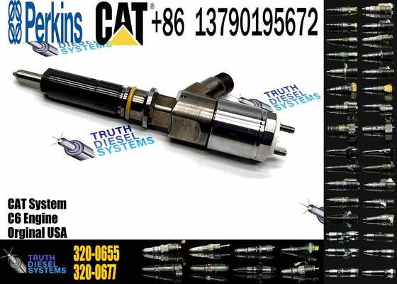 Excavator Engine Parts C4.2 C6.4 C6.6 Engine Fuel Injector 320-0655 320-0680 326-4756 320-0677 320-0690 326-4700 Injector diesel