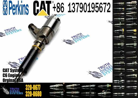 Excavator Engine Parts C4.2 C6.4 C6.6 Engine Fuel Injector 320-0655 320-0680 326-4756 320-0677 320-0690 326-4700 Injector diesel