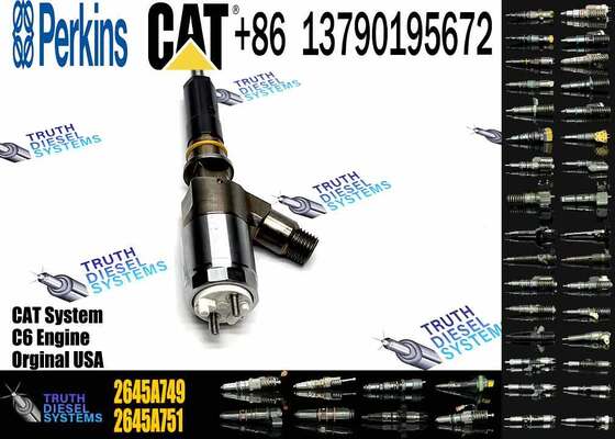 High Quality Fuel Injector for Ca-terpillar 323D Excavator Perkins Engine 2645A735 2645A719 2645A749 3200690 320-0690 10R7673