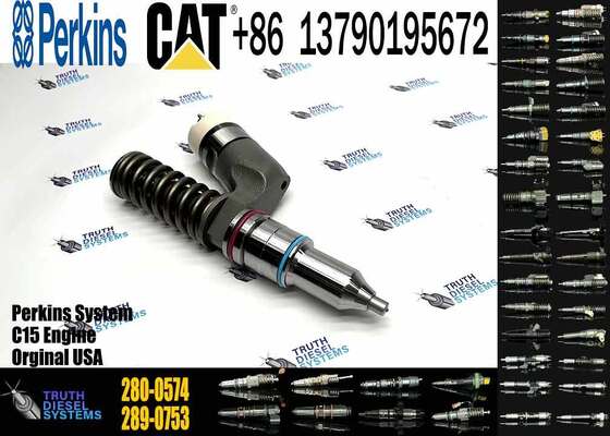 Diesel Fuel Injector 253-0615 2530615 6PCS Fuel Injector 280-0574 291-5911 254-4183 for C15 C18 Excavator Engine Engine Parts