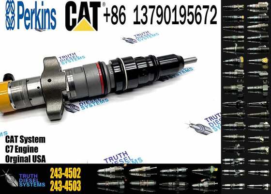 222-5961 Common Rail Fuel Injectors 241-3238 Diesel Injector 241-3239 241-3400 243-4502 for Cat Excavator Parts C7 Engine