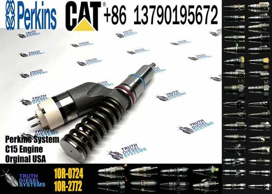 New Diesel Engine Injector 276-8307 374-0705 1OR-0724 253-0597 1OR-9787 20R-8048 Steel for Caterpillar C18 C15 Common Rail