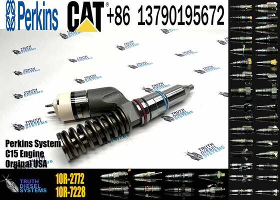 Original GP Fuel Injector 10R-2772 T430594 253-0618 Fits for Caterpillar Perkins Engines C18 C15