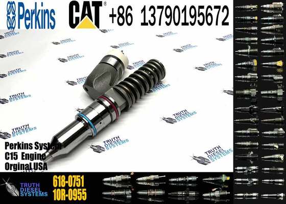C27 Engine Fuel Injector OEM Brand Excavator Spare Parts 253-0617 374-0751 618-0751