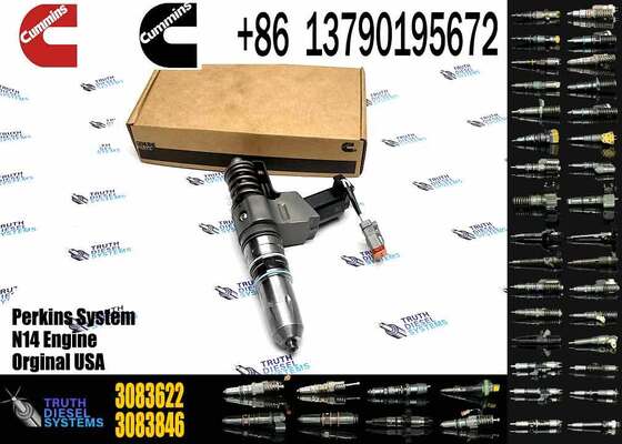 New Construction Machinery Fuel Injector Parts for C-UMMINS Diesel Engine Model N14 Replacement Parts 3411766 3083846 3083622