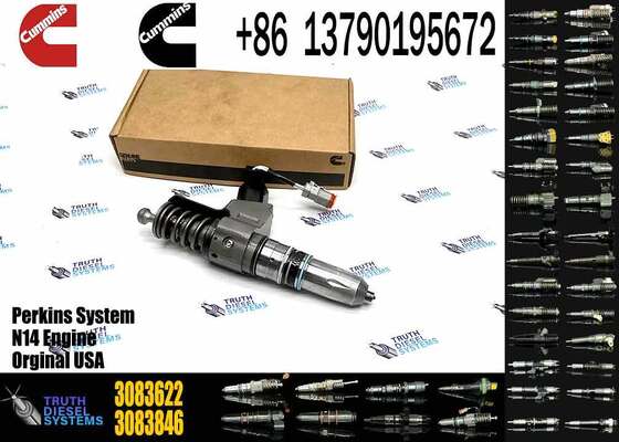 New Construction Machinery Fuel Injector Parts for C-UMMINS Diesel Engine Model N14 Replacement Parts 3411766 3083846 3083622
