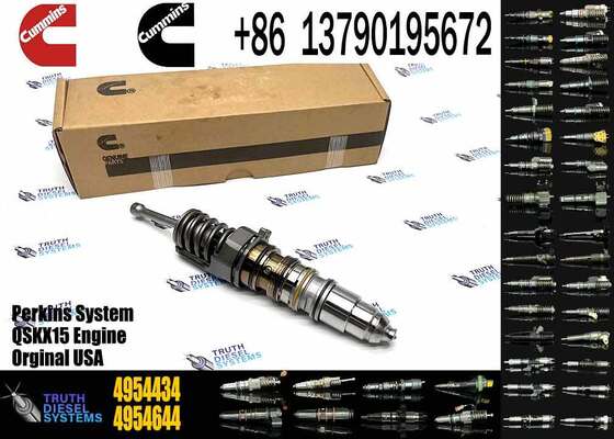 High Quality Common Rail Diesel Fuel Injector 4954434 4954434RX for C-ummins ISX 1997-2010 Diesel Engine