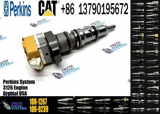 New Diesel Engine Injector 1OR-1267 188-1320 10R-9237 173-9379 10R-0781 4CR0197 156-8895 for Ca-terpillar C3126 Common Rail Steel