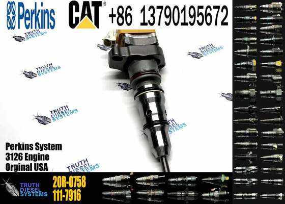 Excavator Injector 20R-0758 20R0758 232-1175 2321175 174-7526 1747526 159-0835 for 3126 Engine Parts Diesel Nozzle Assembly