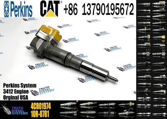 New 3412E 3408 Diesel Fuel Injector for Excavator Engine Parts 232-1171 10R-1267 232-1183 10R-1266 4CR01974